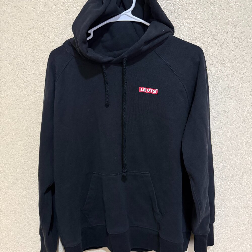 Black Levi's x Star Wars Hoodie (Size Large)
